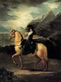 Porträt von Maria Teresa de Vallabriga zu Pferd Romantische moderne Francisco Goya